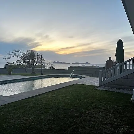 Overlooking Cies Islands Villa Comarca de Vigo